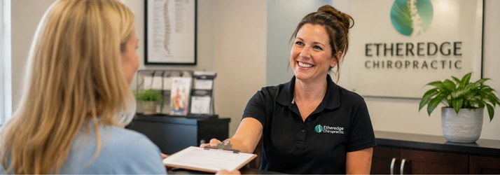 Etheredge Chiropractic Contact Us Smiling